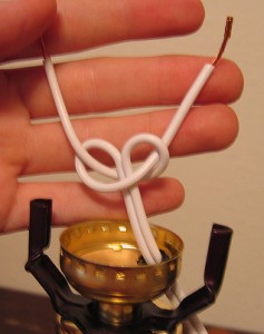 replacing a lamp socket